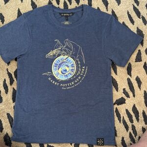 Harry Potter Shirt Adult Small Blue Dragon Official Store New York  NWOT‎ 3962